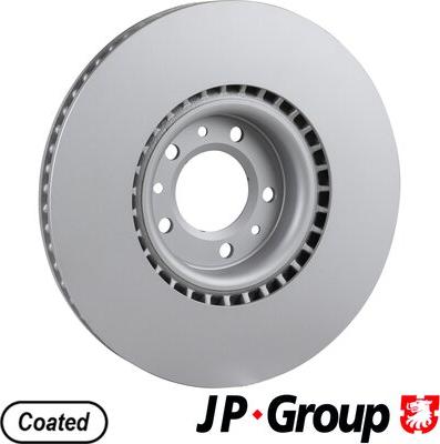 JP Group 3163100600 - Гальмівний диск autocars.com.ua