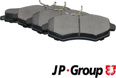 JP Group 3163600410 - Гальмівні колодки, дискові гальма autocars.com.ua