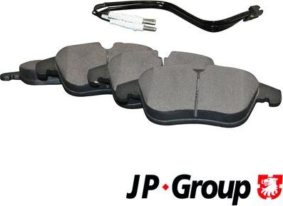 JP Group 3163600610 - Тормозные колодки, дисковые, комплект avtokuzovplus.com.ua