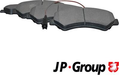 JP Group 3163600910 - Гальмівні колодки, дискові гальма autocars.com.ua