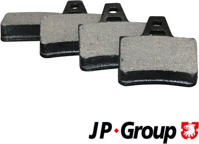JP Group 3163700310 - Тормозные колодки, дисковые, комплект autodnr.net