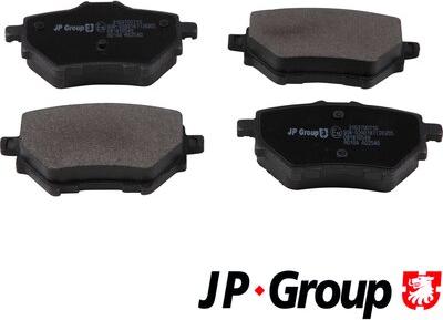 JP Group 3163700710 - Тормозные колодки, дисковые, комплект avtokuzovplus.com.ua