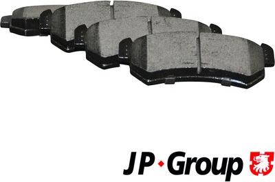 JP Group 3263700310 - Гальмівні колодки, дискові гальма autocars.com.ua