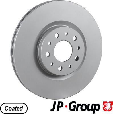 JP Group 3363101500 - Гальмівний диск autocars.com.ua