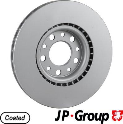 JP Group 3363101700 - Гальмівний диск autocars.com.ua