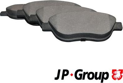 JP Group 3363601710 - Тормозные колодки, дисковые, комплект avtokuzovplus.com.ua