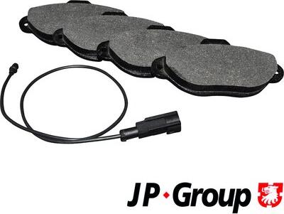 JP Group 3363602110 - Гальмівні колодки, дискові гальма autocars.com.ua