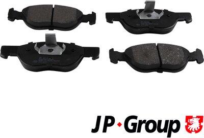 JP Group 3363602410 - Тормозные колодки, дисковые, комплект avtokuzovplus.com.ua