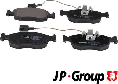 JP Group 3363602500 - Тормозные колодки, дисковые, комплект avtokuzovplus.com.ua
