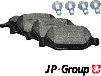 JP Group 3363700110 - Гальмівні колодки, дискові гальма autocars.com.ua