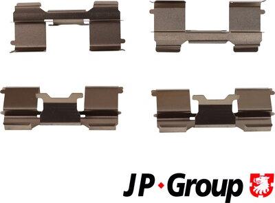 JP Group 3364003510 - Комплектуючі, колодки дискового гальма autocars.com.ua