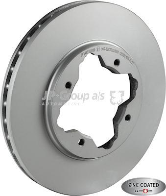 JP Group 3463102100 - Гальмівний диск autocars.com.ua