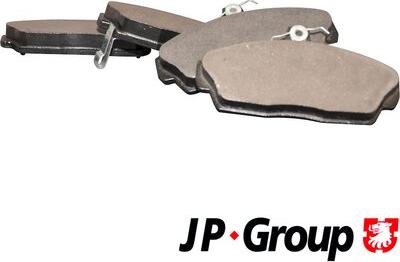 JP Group 3463600110 - Тормозные колодки, дисковые, комплект autodnr.net