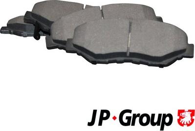 JP Group 3463600610 - Тормозные колодки, дисковые, комплект avtokuzovplus.com.ua