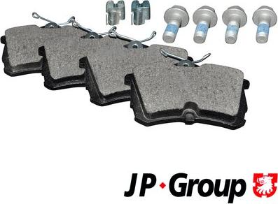 JP Group 3463700210 - Гальмівні колодки, дискові гальма autocars.com.ua