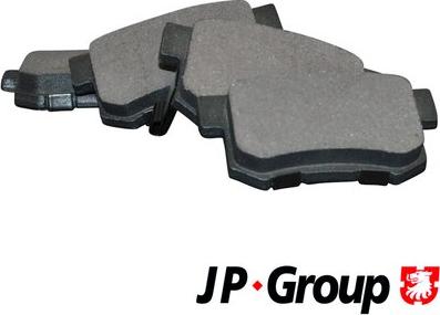 JP Group 3463700410 - Тормозные колодки, дисковые, комплект autodnr.net
