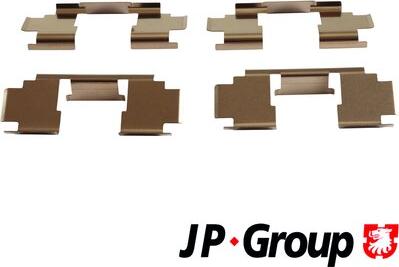 JP Group 3464003010 - Комплектуючі, колодки дискового гальма autocars.com.ua