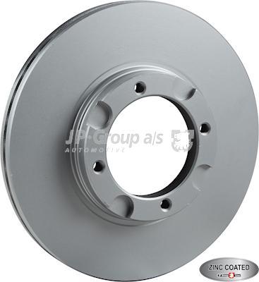 JP Group 3563100200 - Гальмівний диск autocars.com.ua