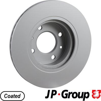 JP Group 3563102800 - Гальмівний диск autocars.com.ua