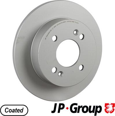 JP Group 3563202100 - Гальмівний диск autocars.com.ua