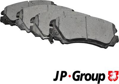 JP Group 3563600210 - Тормозные колодки, дисковые, комплект autodnr.net