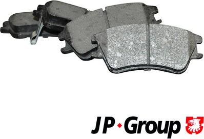 JP Group 3563601010 - Гальмівні колодки, дискові гальма autocars.com.ua