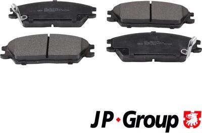 JP Group 3563601310 - Тормозные колодки, дисковые, комплект autodnr.net