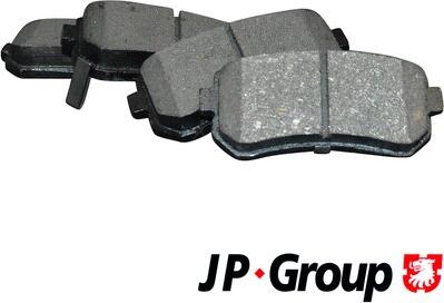 JP Group 3563700610 - Тормозные колодки, дисковые, комплект avtokuzovplus.com.ua