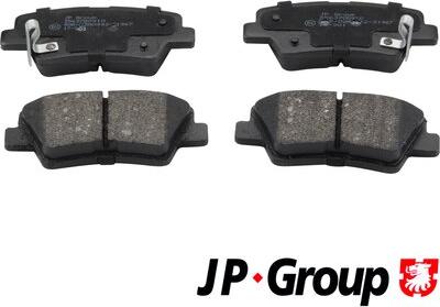 JP Group 3563700910 - Тормозные колодки, дисковые, комплект avtokuzovplus.com.ua