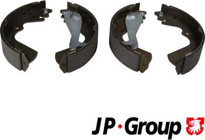 JP Group 3563901410 - Комплект тормозных колодок, барабанные autodnr.net