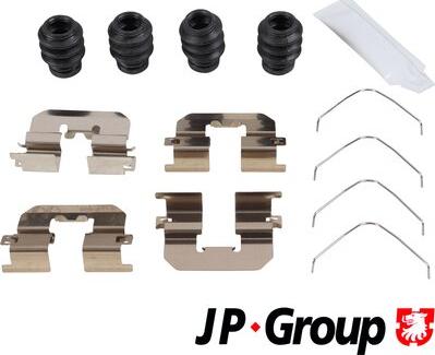 JP Group 3564002410 - Комплектуючі, колодки дискового гальма autocars.com.ua