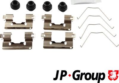 JP Group 3564002610 - Комплектуючі, колодки дискового гальма autocars.com.ua