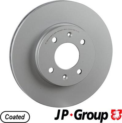 JP Group 3663101500 - Гальмівний диск autocars.com.ua