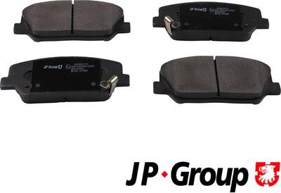 JP Group 3663604110 - Тормозные колодки, дисковые, комплект autodnr.net