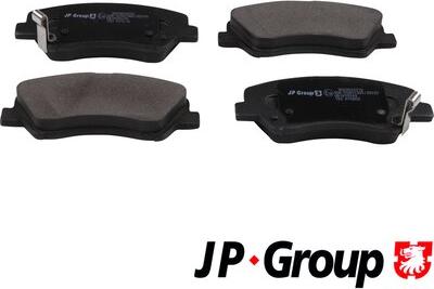 JP Group 3663604210 - Тормозные колодки, дисковые, комплект avtokuzovplus.com.ua