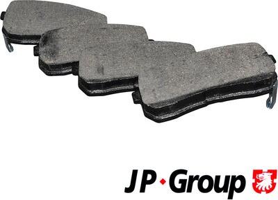 JP Group 3663700410 - Тормозные колодки, дисковые, комплект avtokuzovplus.com.ua