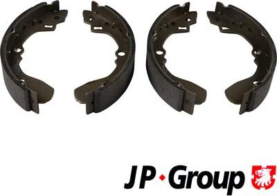 JP Group 3663900610 - Комплект тормозных колодок, барабанные autodnr.net