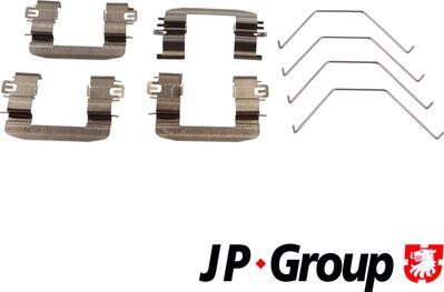 JP Group 3664002210 - Комплектуючі, колодки дискового гальма autocars.com.ua