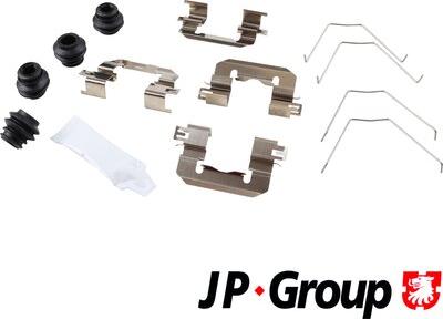 JP Group 3664002610 - Комплектуючі, колодки дискового гальма autocars.com.ua