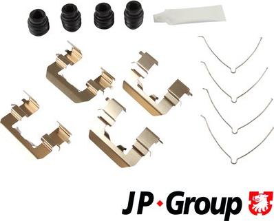 JP Group 3664003210 - Комплектуючі, колодки дискового гальма autocars.com.ua