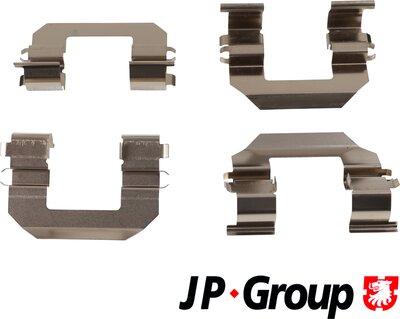 JP Group 3664003510 - Комплектуючі, колодки дискового гальма autocars.com.ua