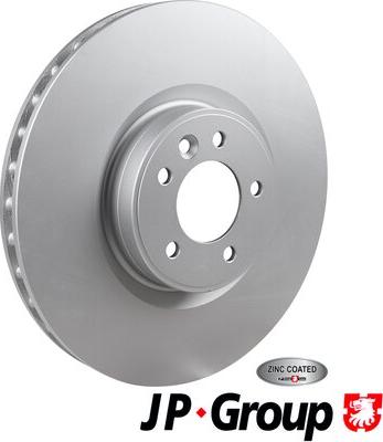 JP Group 3763101500 - Гальмівний диск autocars.com.ua