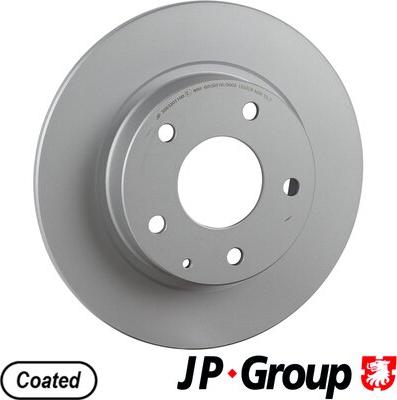 JP Group 3863201100 - Гальмівний диск autocars.com.ua