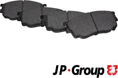 JP Group 3863600510 - Тормозные колодки, дисковые, комплект avtokuzovplus.com.ua