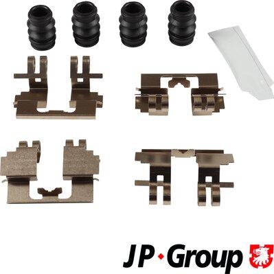 JP Group 3864002510 - Комплектуючі, колодки дискового гальма autocars.com.ua