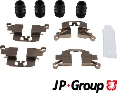 JP Group 3864002610 - Комплектуючі, колодки дискового гальма autocars.com.ua