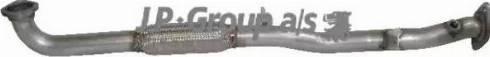 JP Group 3920201800 - Труба вихлопного газу autocars.com.ua