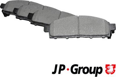 JP Group 3963600210 - Тормозные колодки, дисковые, комплект avtokuzovplus.com.ua