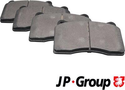 JP Group 3963601210 - Гальмівні колодки, дискові гальма autocars.com.ua
