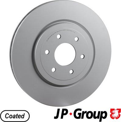 JP Group 4063102300 - Гальмівний диск autocars.com.ua